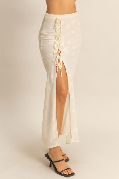 “viri” maxi skirt