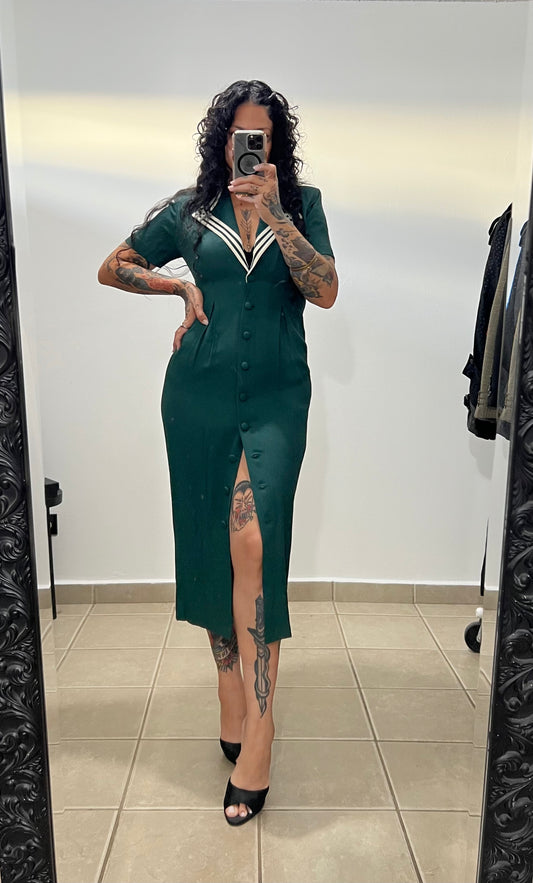 "Esmeralda" Vintage Dress