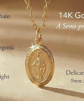 “mary” necklace