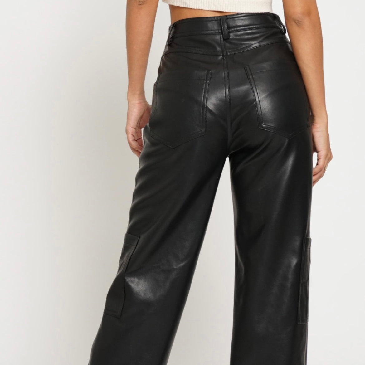 Pants “Lily” Faux Leather