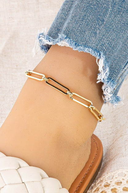“colette” anklet