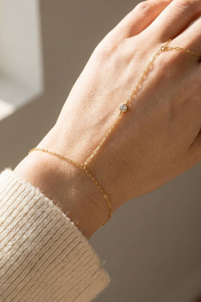 “helena” hand chain