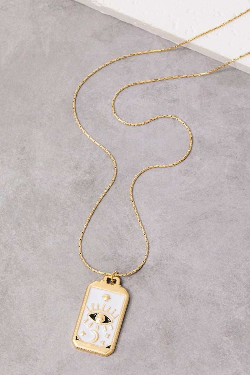 “evil eye” necklace