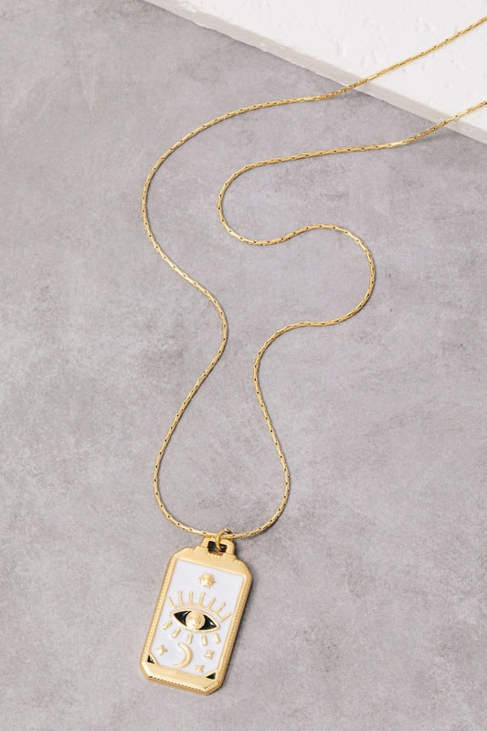“evil eye” necklace