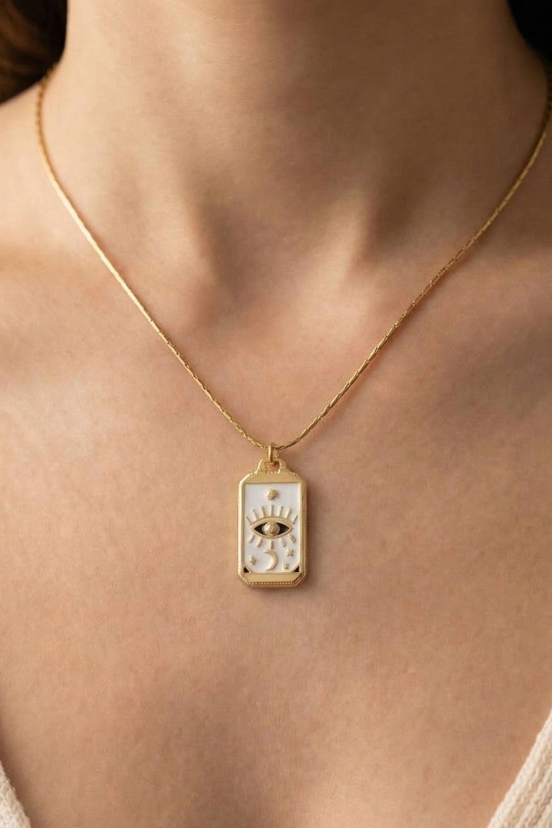 “evil eye” necklace
