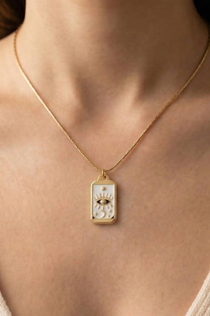 “evil eye” necklace