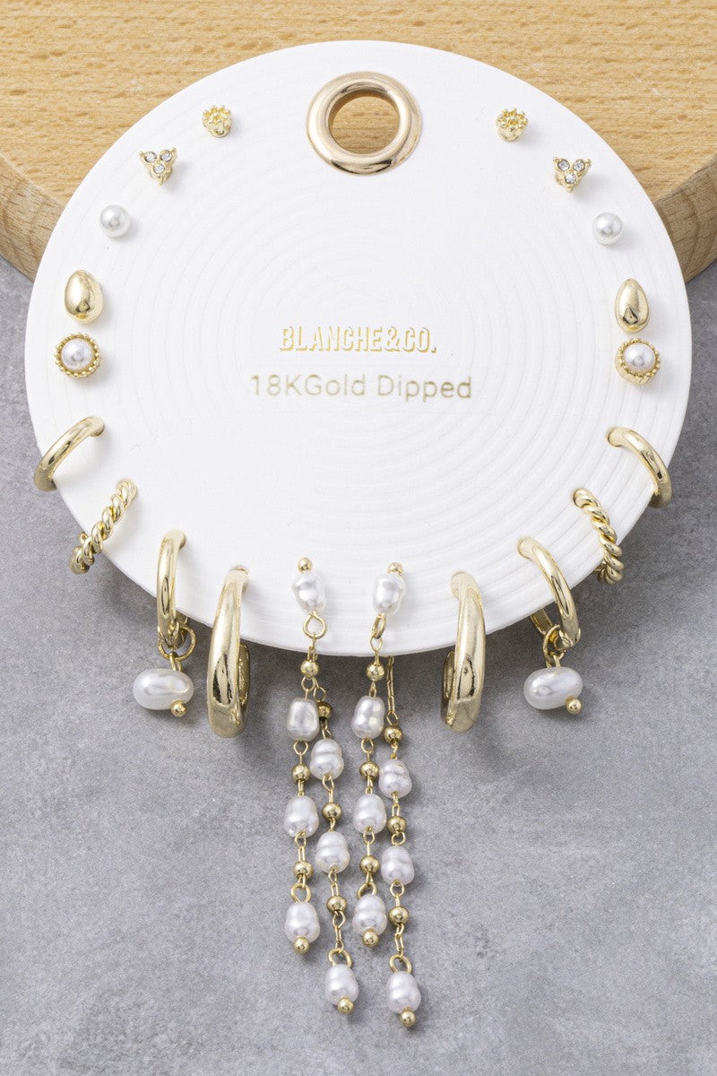 “daphne” earrings set