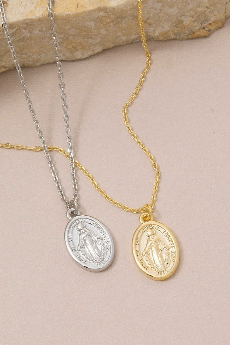 “mary” necklace