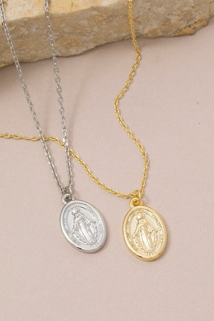 “mary” necklace
