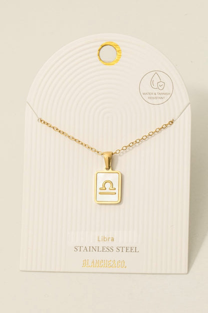 “zodiac” necklace