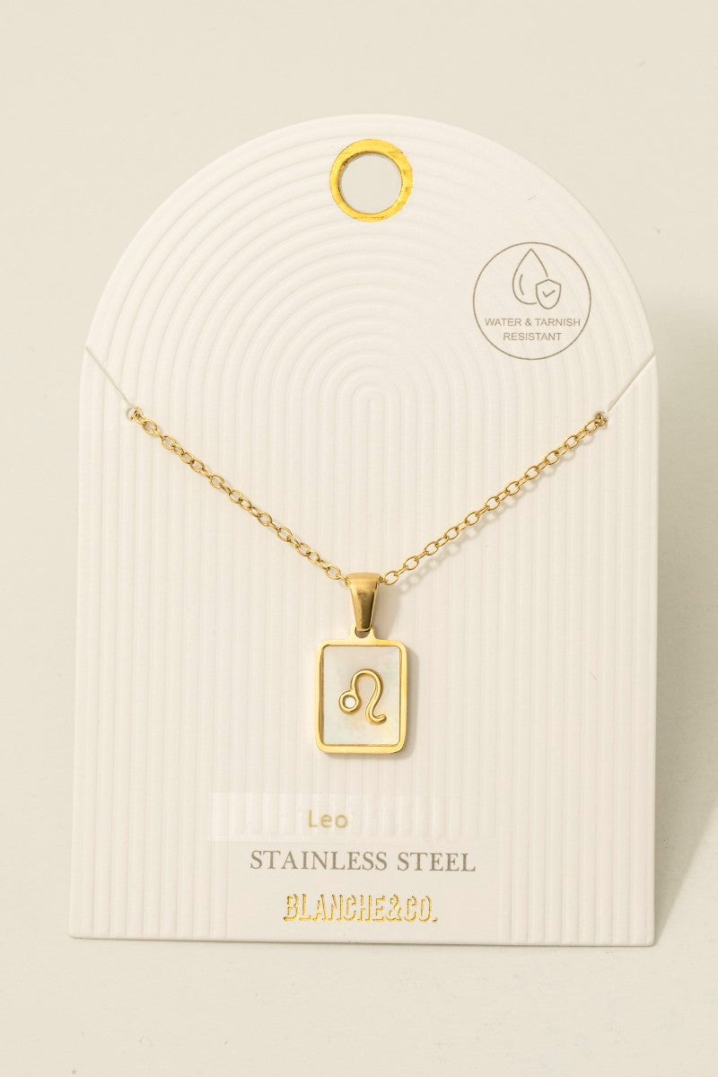 “zodiac” necklace