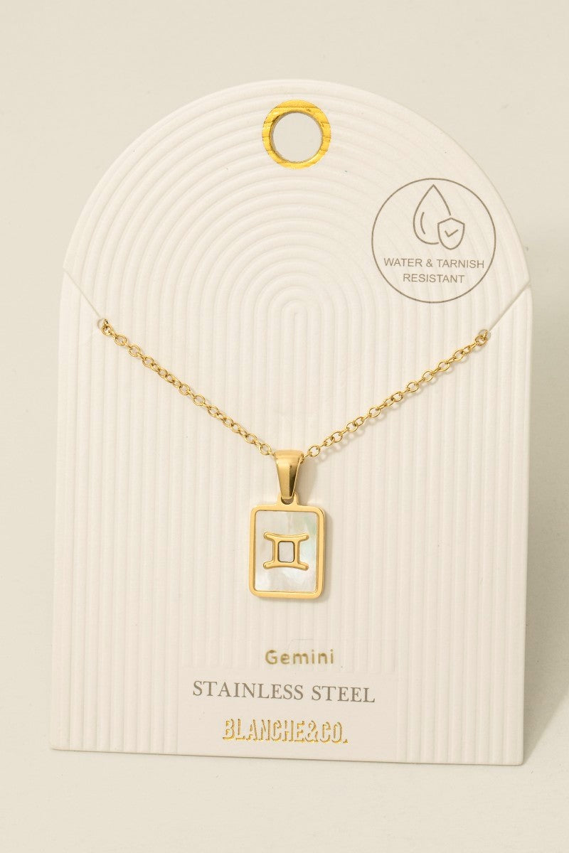 “zodiac” necklace
