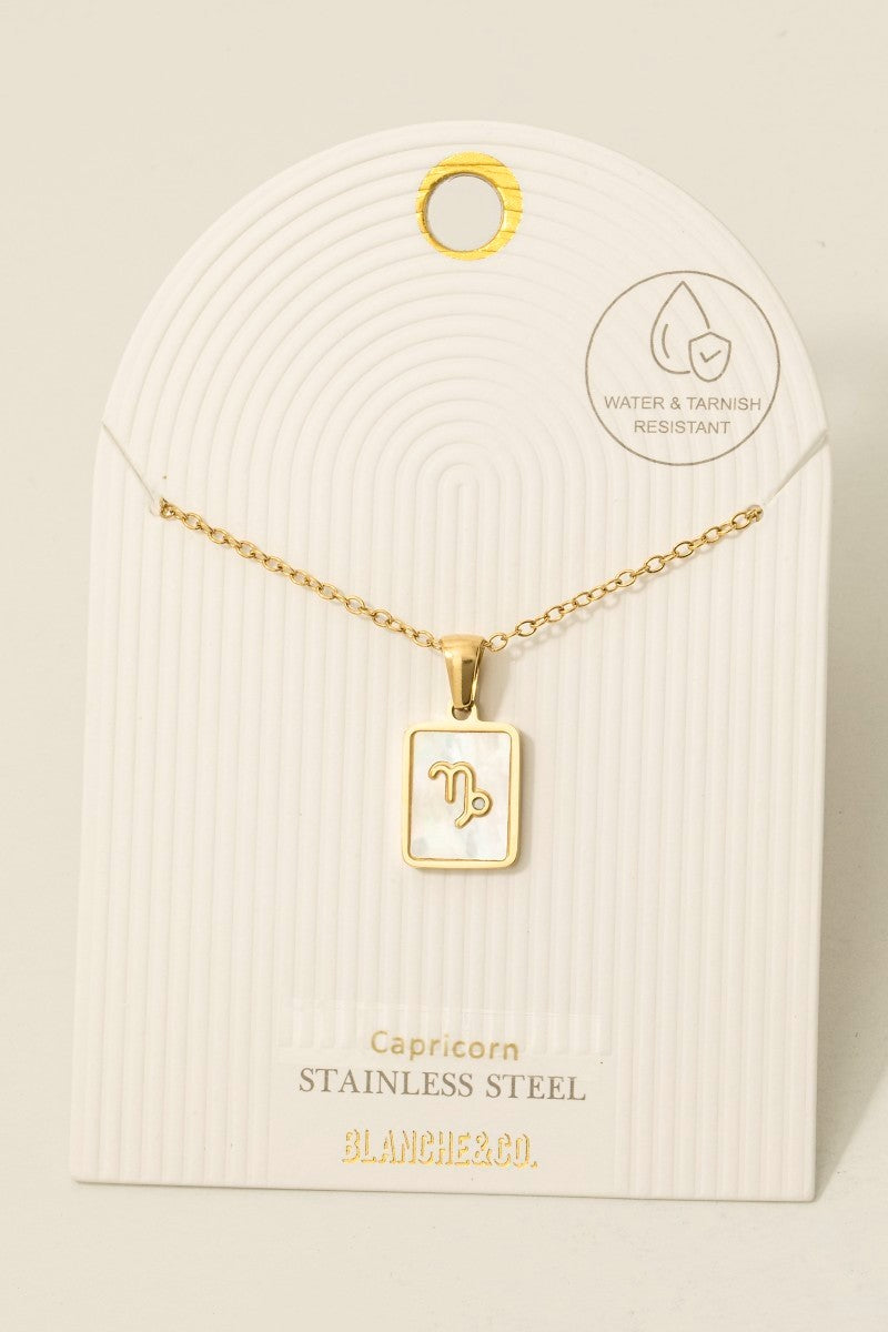 “zodiac” necklace