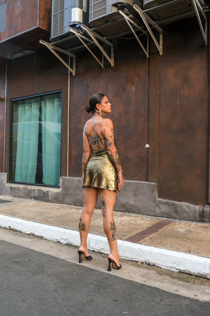 “thai” mini dress