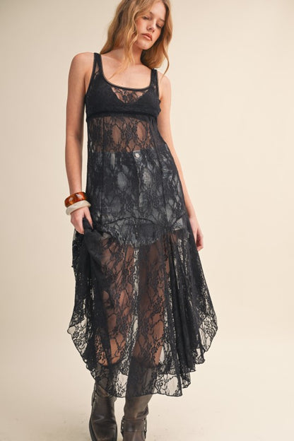 “cristina” lace dress